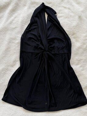 Victoria's Secret Women's Black Top Open Back